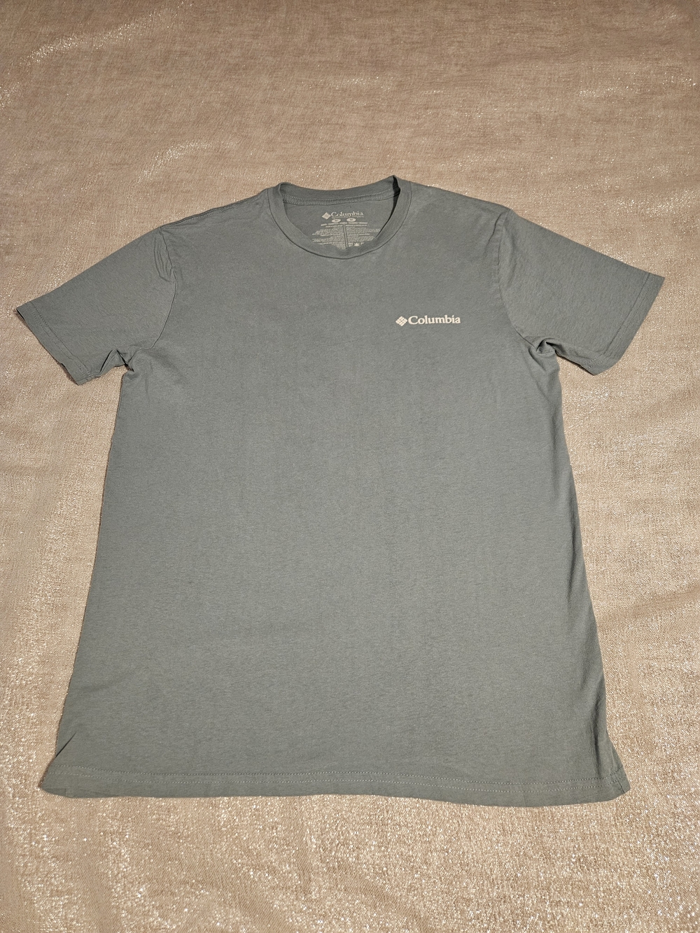 Columbia Men's Short-Sleeve Tee — Blue/ Gray